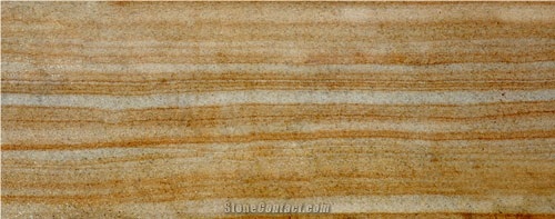China Wooden Sandstone Slabs & Tiles, China Beige Sandstone