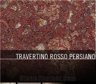 Travertino Rosso Persiano Travertine Slabs & Tiles