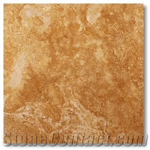 Andes Gold Travertine Cross Cut