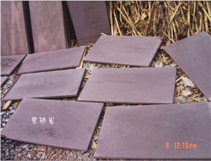 Purple Sandstone Tile, Lilac Sandstone Slabs & Tiles