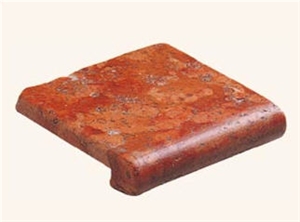 Red Marble Coping