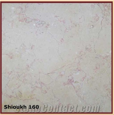 Shioukh 160 Pink Limestone Slabs & Tiles