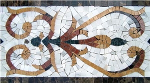 Marble Mix Mosaic Border
