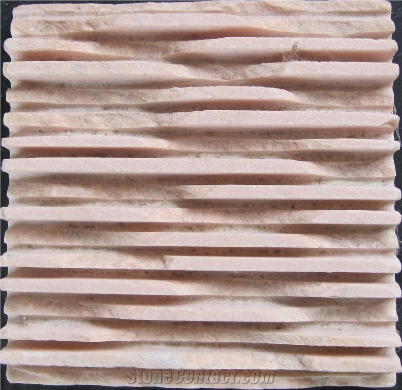 Pink Marble Walling