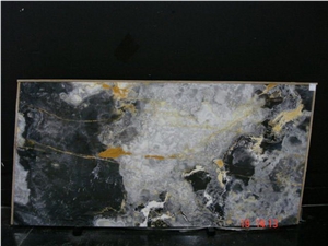 Grey Pearl Onyx Slab, Peru Grey Onyx