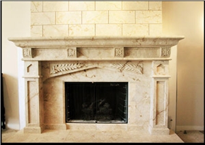 Mexican Stones Carved Fireplaces