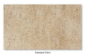 Fontaine Claire Limestone Slabs & Tiles, France Beige Limestone