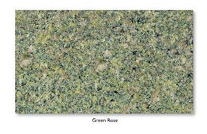 Green Rose Granite Slabs & Tiles, India Green Granite