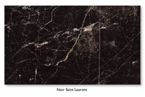 Noir Saint Laurent Marble Slabs & Tiles, France Black Marble