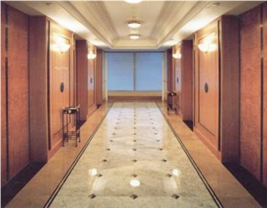 Beige Marble Flooring Tiles
