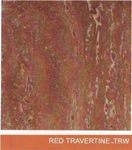 Iran Red Travertine Slabs & Tiles
