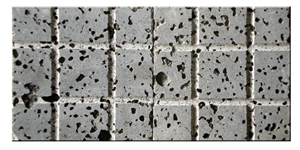 Black Basalt Sawn Mosaic