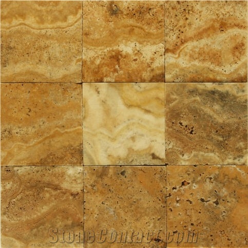 Scabos Travertine Unfilled Honed