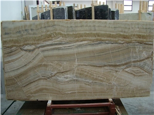 Onice Grigio Crema Onyx Slab