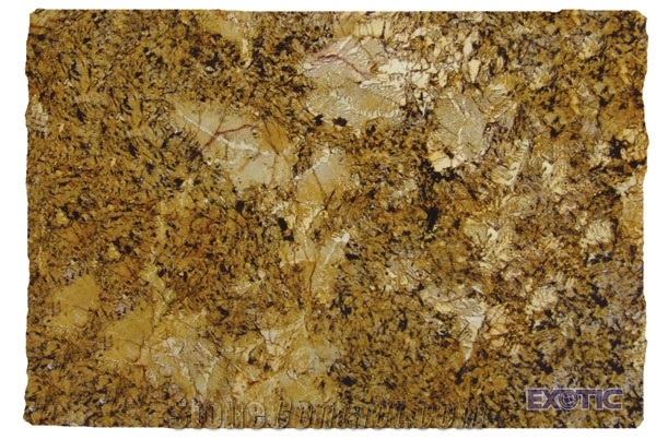 Golden Cayman Granite Slabs & Tiles, Brazil Yellow Granite