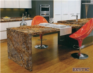Mascarello Granite Countertops, Yellow Granite Countertops