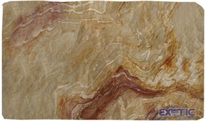 Nacarado Quartzite Tile, Brazil Beige Quartzite
