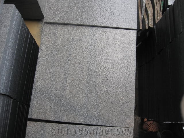 G654 Granite Slabs & Tiles, China Black Granite