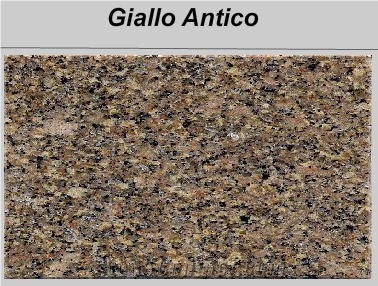 Giallo Antico Granite Slabs & Tiles, Brazil Yellow Granite