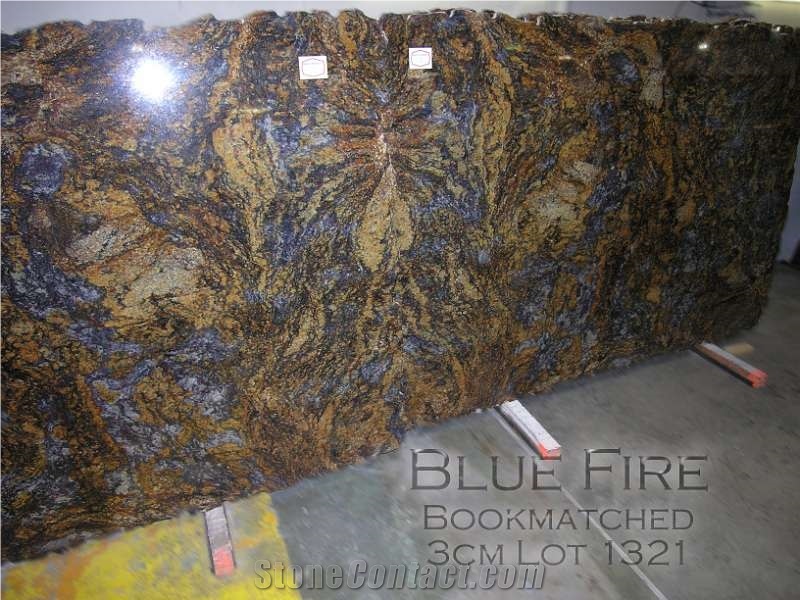 Blue Fire Granite 3cm Slabs
