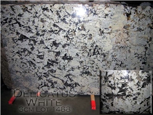 Delicatus White Granite 3cm Slabs