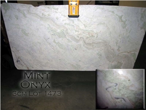 Mint Onyx 3cm Slabs