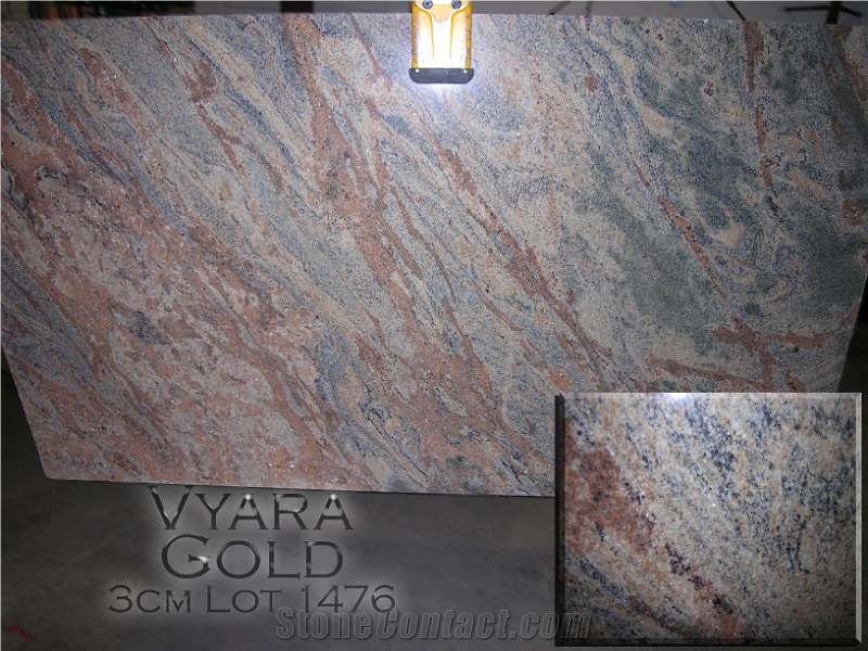 Vyara Gold Granite 3cm Slab