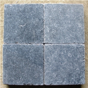 Tumbled Vietnam Blue Stone Slabs & Tiles, Viet Nam Grey Blue Stone