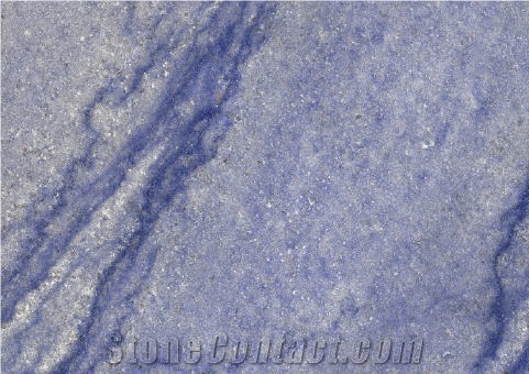 Azul Bochira Venato Quartzite Slabs & Tiles, Brazil Blue Quartzite