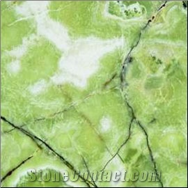Verde Chiaro Onyx Slabs & Tiles, Pakistan Green Onyx
