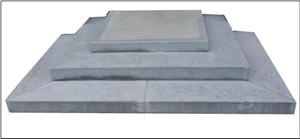 Marble Step,Light Grey Marble Stair Riser&Stair Treads,China Grey Marble Staircase,Grey Marble Steps&Stairs/Interior Decoration,Granite Stairs & Steps