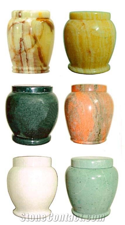 Natural Stone Adult Urns, Vases