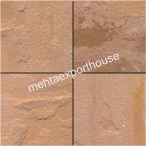 Modak Buff Sandstone Slabs & Tiles, India Brown Sandstone
