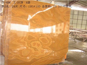 Royal Wooden Grain- Golden Wood Marble, China Yellow Marble