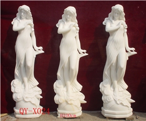 Sculpture,white Marble Figure