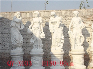 Sculpture,white Marble Figure