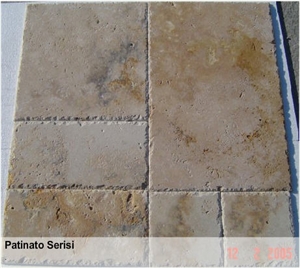 Chiseled Edge Travertine Pattern