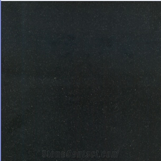 China Polished Zhangpu Black Granite Slabs , Black Granite Flooring Wall Tiles ,China Black Granite Nature Stone