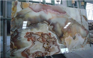 Multicolor Onyx Slab