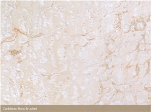Brushed Caribbean Blond Coral Stone Tile