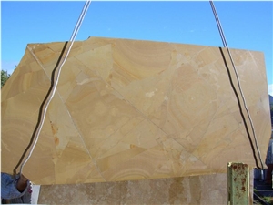 Pietra Saracena Sandstone Slab, Italy Yellow Sandstone
