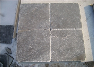 Blue Limestone Honed and Tumbled