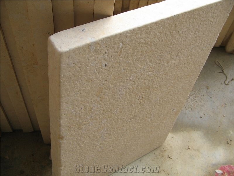 Cream Chinese Limestone Vibrated