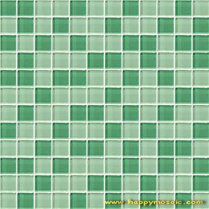 Green Glass Mosaic