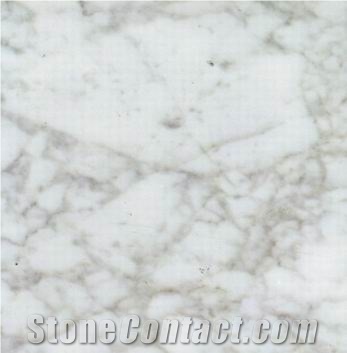 Bianco Carrara Venato White Marble Tile