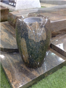 Granite Urn, Tombstone Accessories