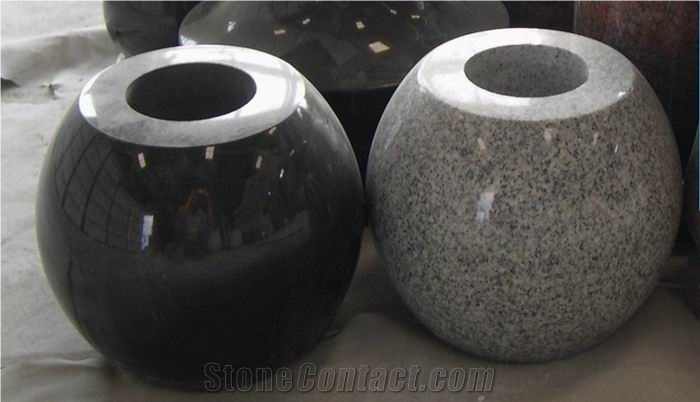 Granite Vase, Monument Accessories