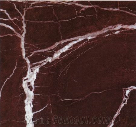 Rosso Antico Red Marble Tile