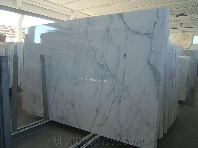 Statuario White Marble Slabs, Statuarietto White Marble Slabs & Tiles