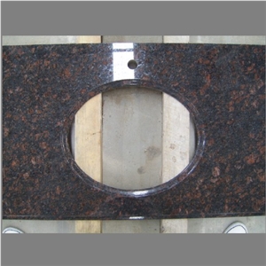 Tan Brown Granite Vanity Top,Standard Size Vanitytop Bathroom Top